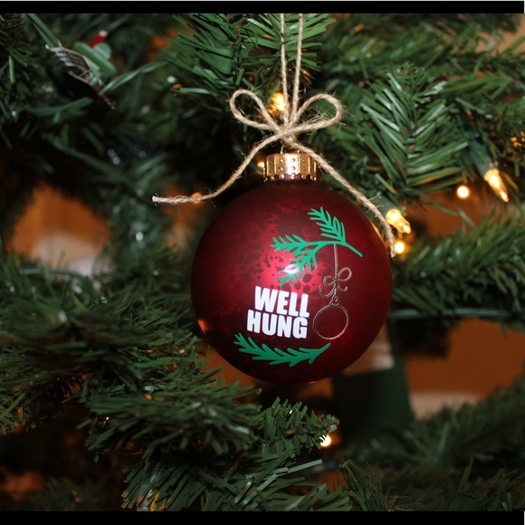 WELL HUNG- HANDMADE CHRISTMAS GLASS RED ORNAMENT - Picture 5 of 16